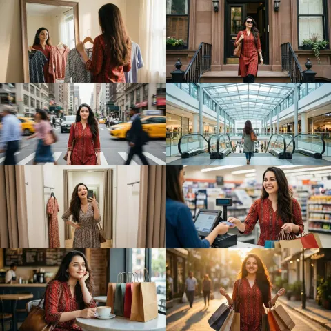 Shopping Day Story