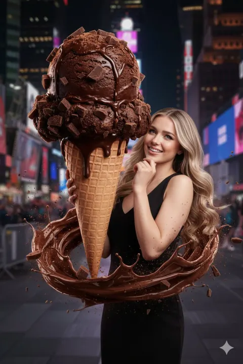 Neon Chocolate Dream