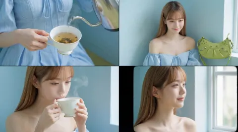 Cinematic Tea Time Warmth