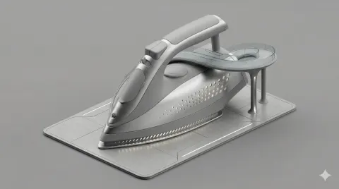 Minimal 3D Isometric Diorama Model