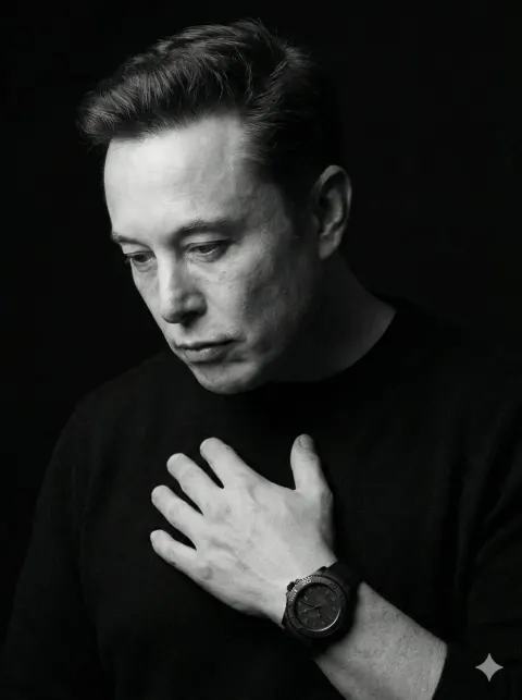 Dramatic Young Man Portrait