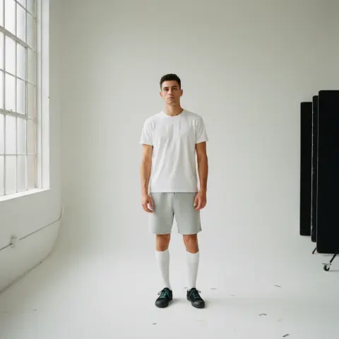 Minimalist Studio - Male Model