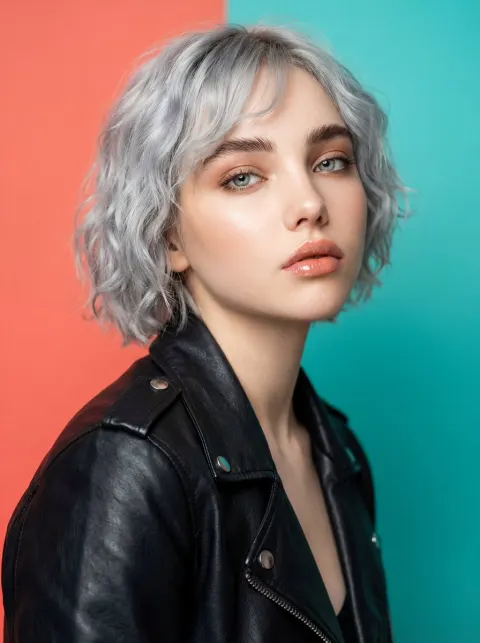 Ultra Realistic Young Fashion Model Studio Photoshoot