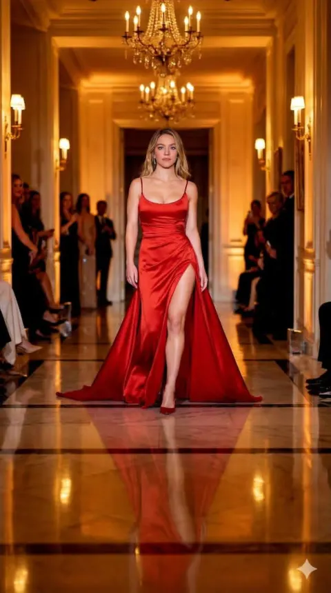 Sydney Sweeney Runway Glamour