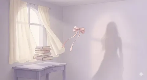 Invisible Character Surreal Scene