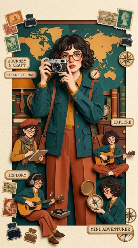 Papercraft Travel Adventure