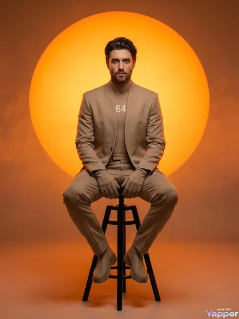 Modern Album Cover Futuristic Sun
