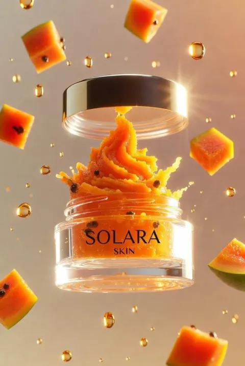 Papaya Glow Scrub Luxury Reveal