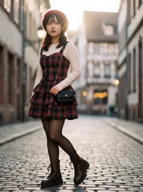 Gothic Lolita Fashion Portrait