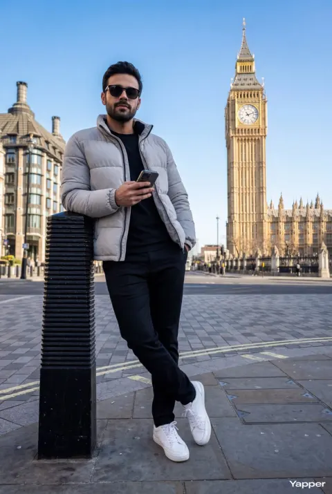 London Street Fashion Portrait