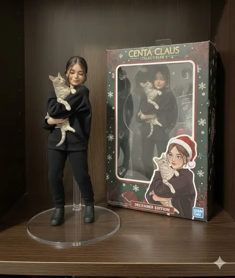 3D Collectible Action Figure Transformation