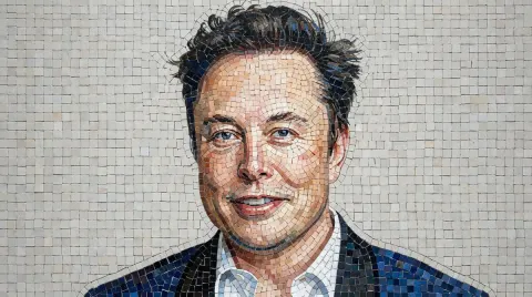 Mosaic Portrait Art