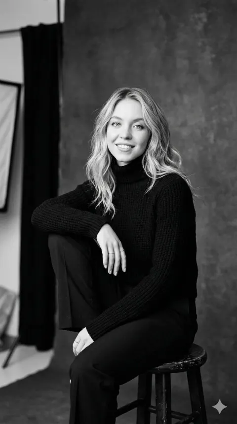 Timeless Black White Portrait