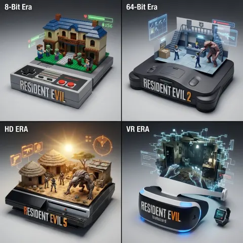 Gaming History Emerging from Physical Consoles