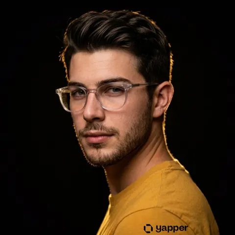 Golden Rim Light Cinematic Portrait