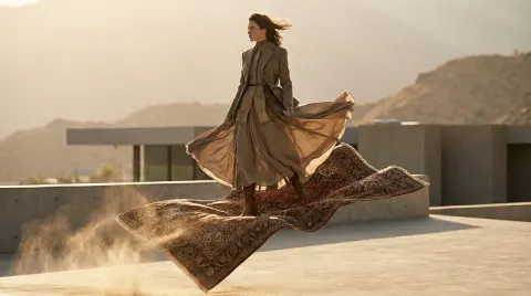 Magic Carpet Fashion Editorial