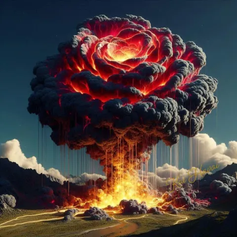 Rose Explosion Transforms Desert Landscape