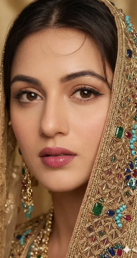 Regal South Asian Bridal Portrait
