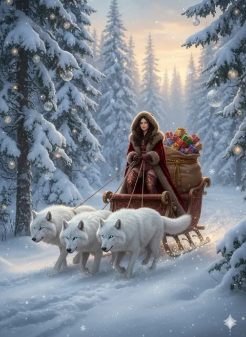 Fantasy Christmas Sleigh Adventure