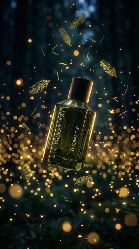 Mystic Forest Fragrance in Cinematic Light