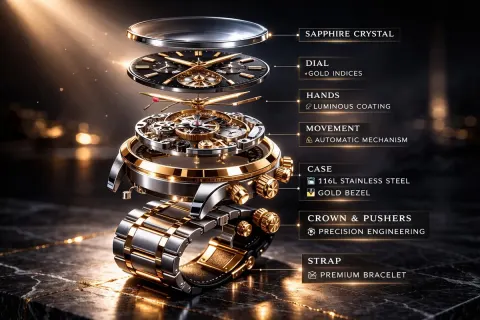 Luxury Mechanical Watch Commercial