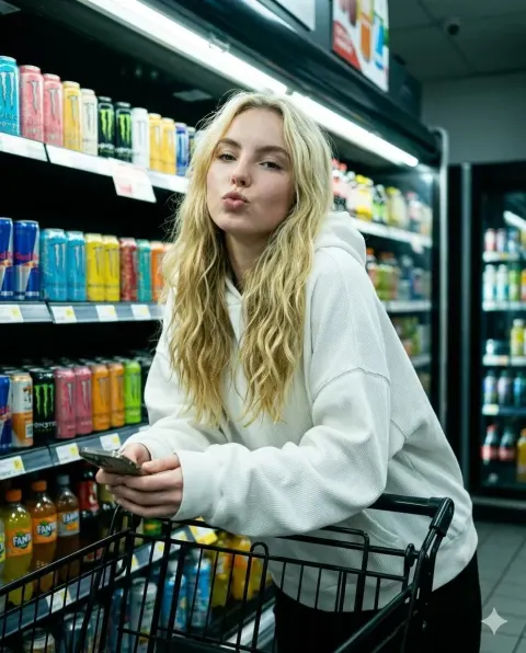 Convenience Store Cool Girl