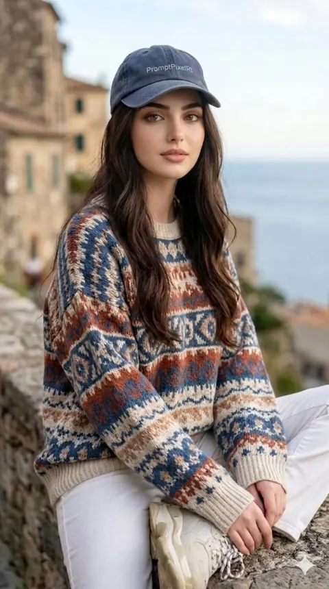 Vintage European Coastal Portrait Photography
