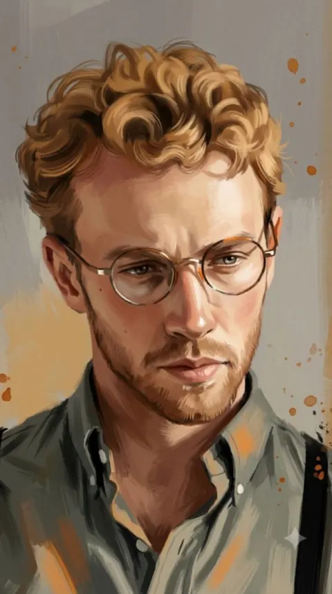 Expressive Hand-Painted Digital Illustration Art