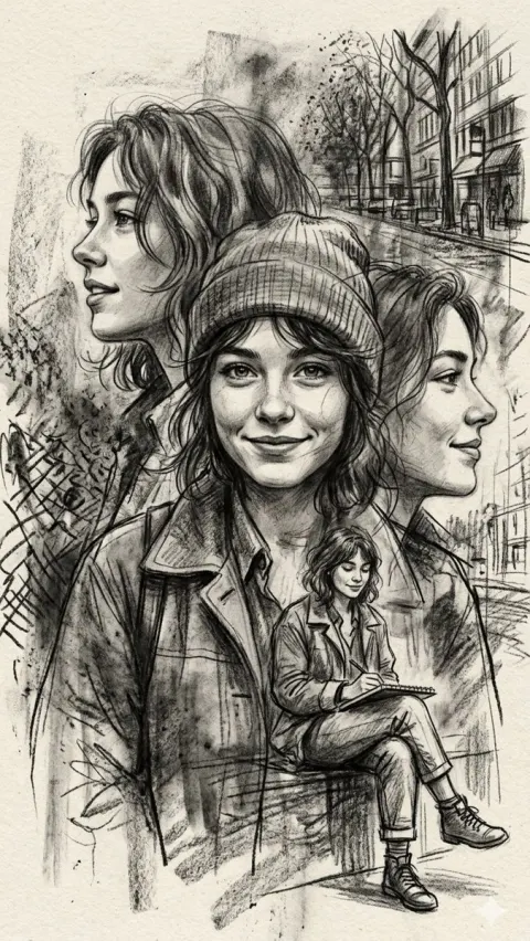 Multi-Perspective Sketch Portrait