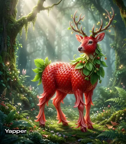 Watermelon Elephant Fantasy 3D