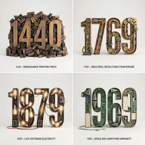 History's Greatest Inventions Visualized