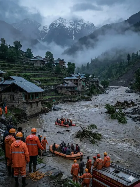 Kashmir Flood Rescue