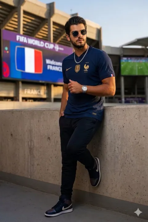 France Number Ten Fashion Portrait