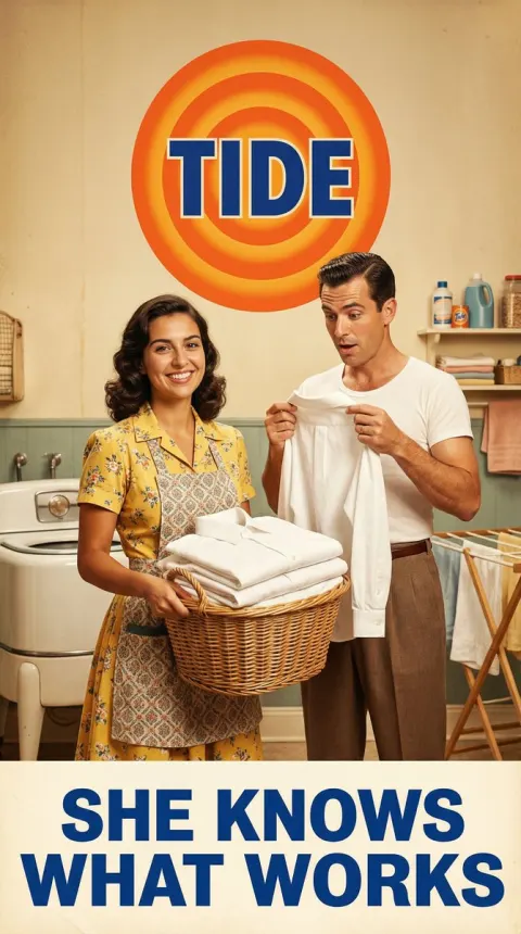 Vintage Tide Laundry Ad