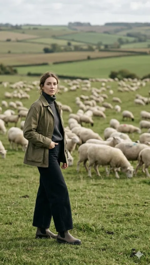 Serene Pasture Portrait