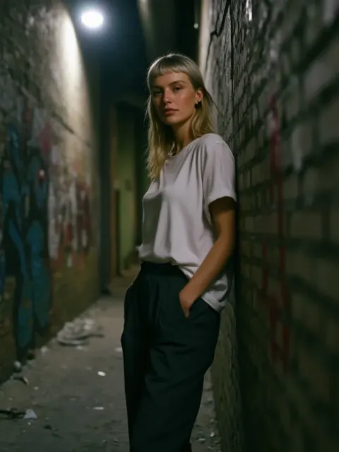 Urban Alleyway Portrait