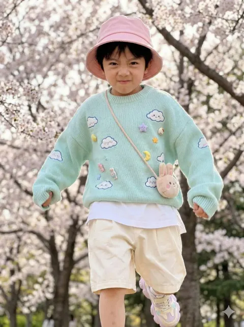 Cherry Blossom Kid Fashion Run