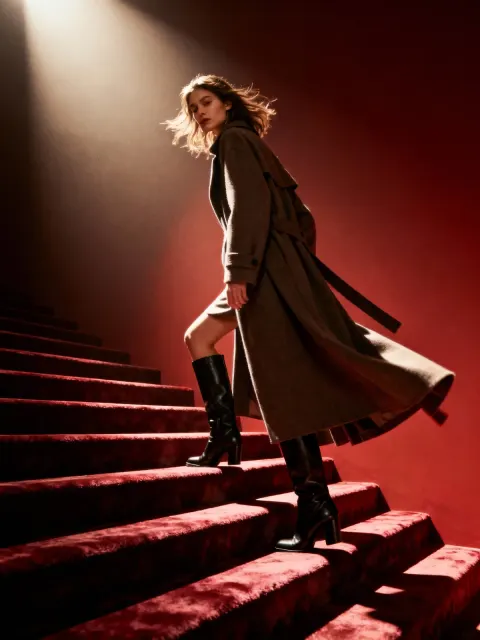 Velvet Stairs - Monochrome