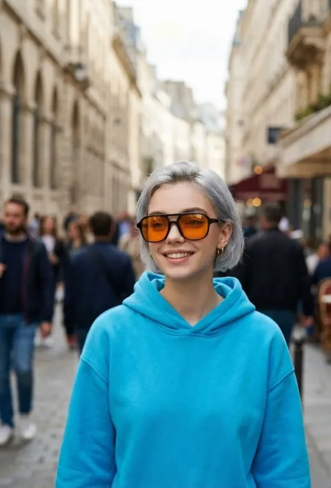 Cinematic Street Portrait