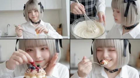 Cinematic Sweet Making Journey