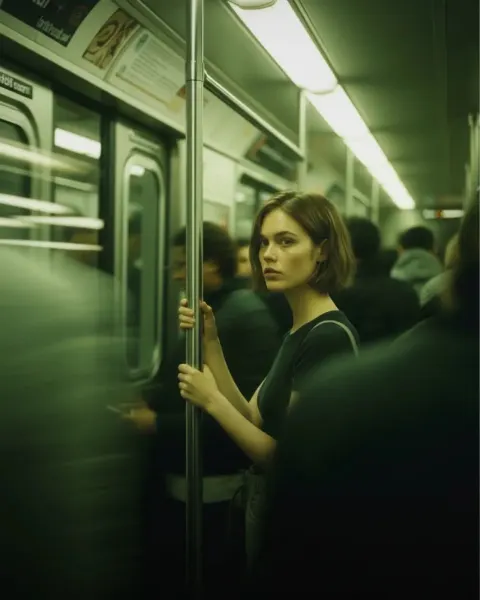 Cinematic Subway Portrait