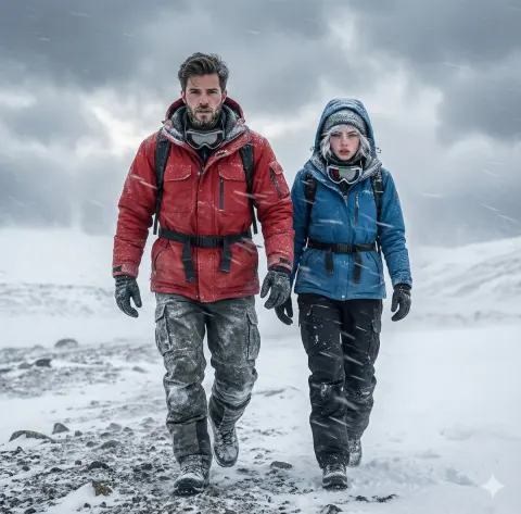 Alaska Snowstorm Lovers Trek