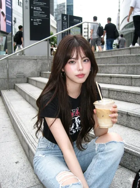 CCD Glam on City Steps