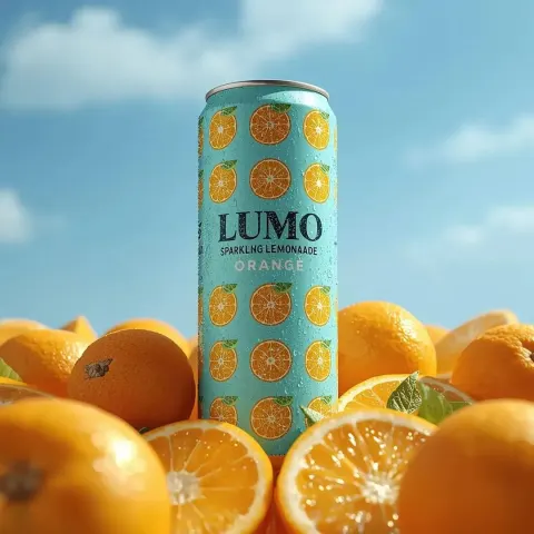 Orange Soda Commercial Photography