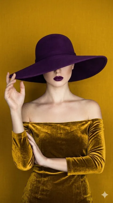 High-Fashion Minimalist Portrait