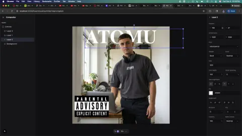 Free Fonts for Rap CD Cover