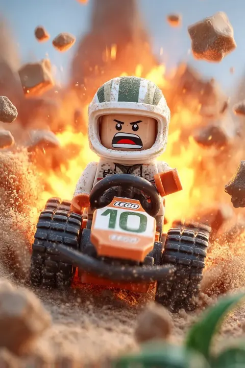 LEGO Racer Volcano Escape