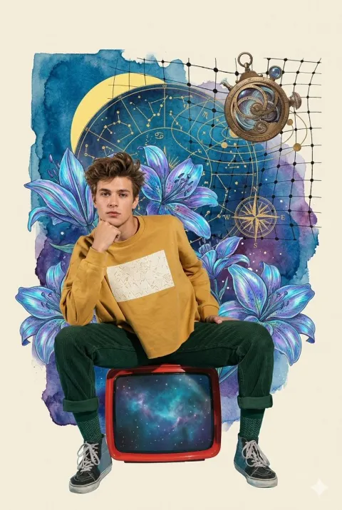 Retro Boy Cosmic Dream