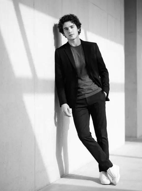 Cinematic Black and White Fashion