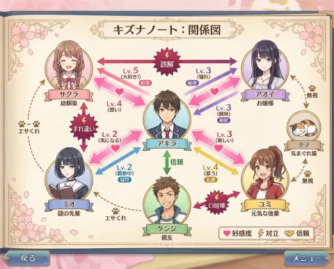 Character Relationship Chart